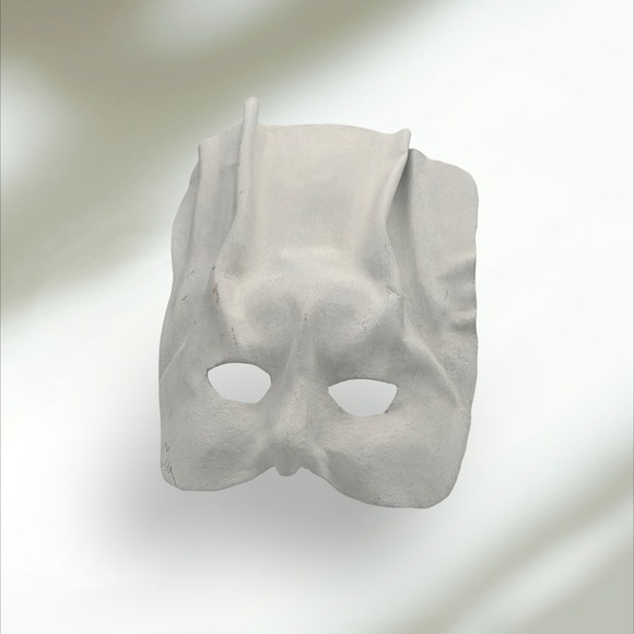 Artisan Other - Artisan Crafted Papier-mâché Mask Halloween Mardi Gras Wall Decor Theater